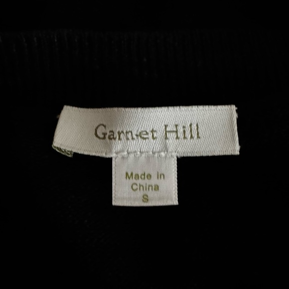 Garnet Hill Linen Essential Cardigan Sweater - Picture 5 of 7